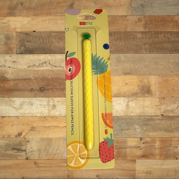 AhaStyle iPencil Case Sleeve Fruit Design Silicone Soft Protective Cover - Picture 1 of 5